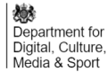 Department for Digital, Culture, Media and Sport logo