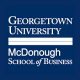 Georgetown University McDonough School of Business logo