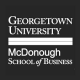 Georgetown University McDonough School of Business logo