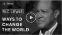 Ric Lewis: Ways to Change the World logo