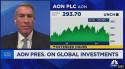 CNBC | Aon President on first-of-its-kind insurance program for Ukraine recovery logo