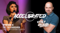 Dr. Tia Kansara on why you should think beyond sustainability - Accelerated with Vitaly Golomb - E8 logo