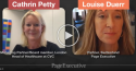 Leading Women with Page Executive | Cathrin Petty, Partner at CVC Partners logo