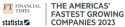 Financial Times | 'The Americas’ Fastest Growing Companies' (2023) logo