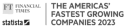 Financial Times | 'The Americas’ Fastest Growing Companies' (2023) logo