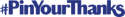 #PinYourThanks logo