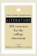 The Pocket Instructor: Literature: 101 Exercises for the College Classroom logo