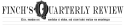Finch's Quarterly Review logo