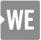 We Charity logo