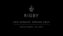 Rigby Group CEO Update logo