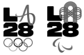 LA28 Olympic and Paralympic Games logo