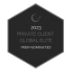 Private Client Global Elite Directory 2023 Peer-Nominated logo