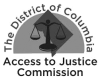 The Districrt of Columbia Access to Justice Commission logo