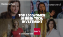 Business Post: Top 100 Women in Irish Tech - Investment logo