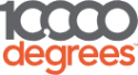 10,000 Degrees logo