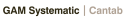 GAM Systematic | Cantab logo