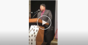 Stephen Shaya, M.D. speaks at Rugiero Promise Foundation logo