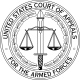 U.S Court of Appeals for the Armed Forces logo