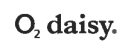 O2 daisy. logo