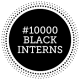 10,000 Black Interns logo