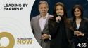 Katie Holmes, Fran Katsoudas & Chris Stadler Discuss Leadership by Example | Global Citizen NOW logo