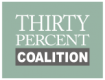 Thirty Percent Coalition logo