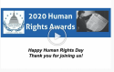 UNA-NCA Human Rights Awards logo