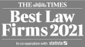 The Times Best Law Firms 2021 logo