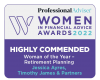 Professional Adviser Women in Financial Advice Awards logo