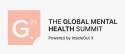 Sneh Khemka David Healy speak at the world’s first 24-hour mental health conference, G24 logo