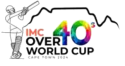 England Over 40s Cricket World Cup Team logo