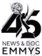 45th News & Documentary Emmy® Awards logo