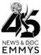 45th News & Documentary Emmy® Awards logo