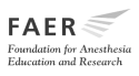 Foundation for Anesthesia Education and Research (FAER) logo