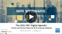The 2021 IRO ‘Digital Agenda’: Trends and Practical Advice for IR and Corporate Websites logo