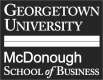 McDonough School of Business logo
