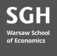 SGH Warsaw School of Economics logo